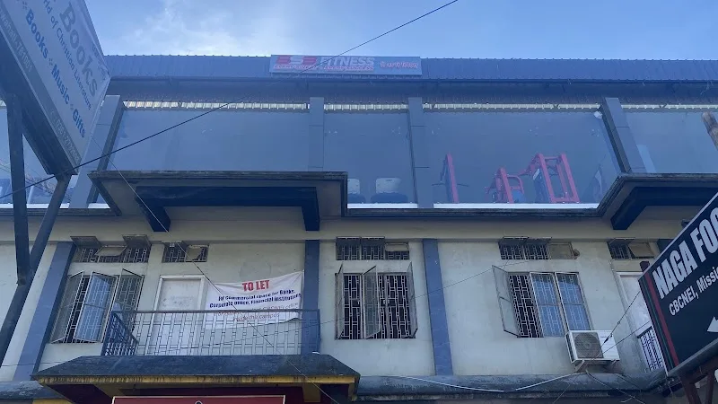 BSB Fitness exterior sign at the Pan Bazaar gym in Guwahati